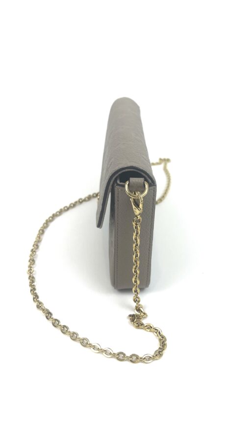 Louis Vuitton Empreinte Pochette Felicie Chain Wallet Tourterelle - Image 8