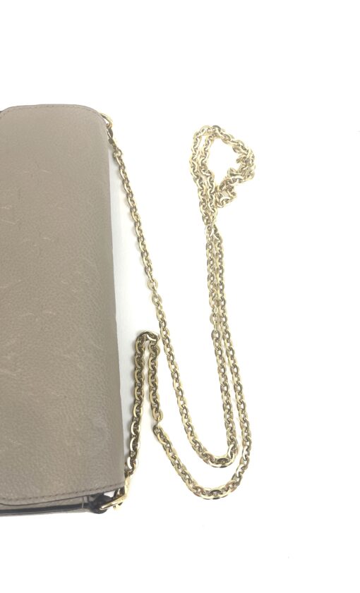 Louis Vuitton Empreinte Pochette Felicie Chain Wallet Tourterelle - Image 20