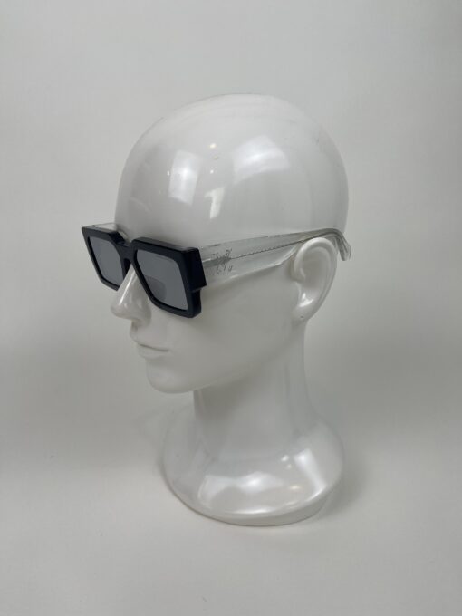 Louis Vuitton Clash Square Limited Edition Black/Crystal Mirrored Unisex Sunglasses - Image 8