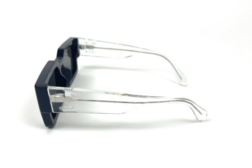 Louis Vuitton Clash Square Limited Edition Black/Crystal Mirrored Unisex Sunglasses - Image 7