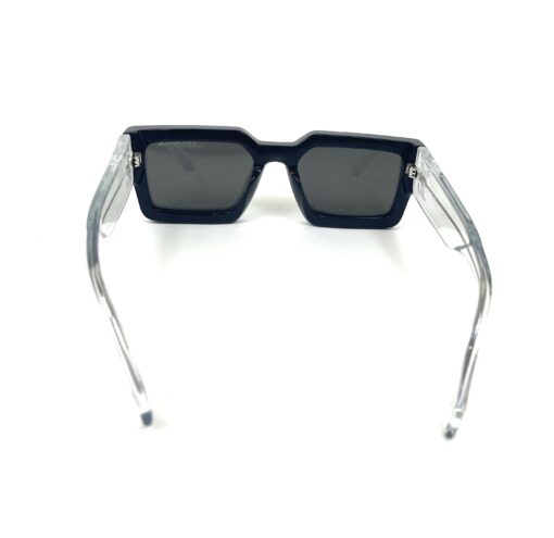 Louis Vuitton Clash Square Limited Edition Black/Crystal Mirrored Unisex Sunglasses - Image 11