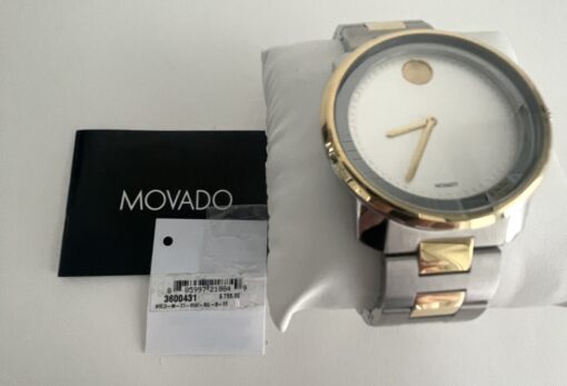 Movado Bold Evolution 2.0 Men's Unisex 2 Tone Watch - Image 11