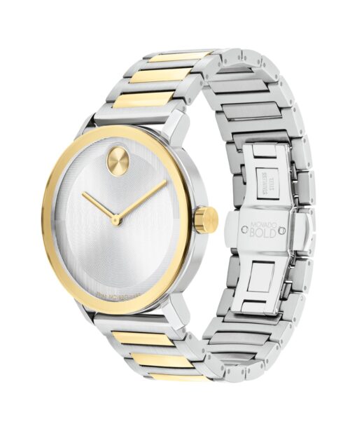 Movado Bold Evolution 2.0 Men's Unisex 2 Tone Watch - Image 4