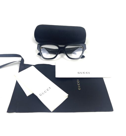 GUCCI GG1424O CAT EYE FRAMES IN BLACK - Image 4