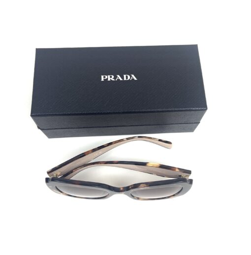 Prada Women's Havana Brown Gradiant Sunglasses PR16Y - Image 8