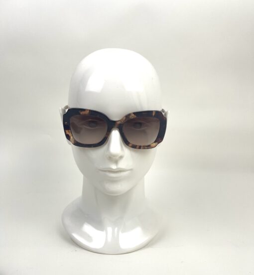 Prada Women's Havana Brown Gradiant Sunglasses PR16Y - Image 7