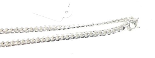 Unisex Sterling Silver .925 Cuban Necklace 22" 6MM - Image 5