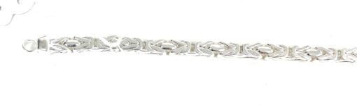 Unisex .925 Sterling Silver Byzantine 8" 5MM Bracelet - Image 8