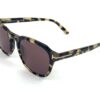 TOM FORD FT0931 AVERY TORTOISE RED LENS SUNGLASSES UNISEX 9