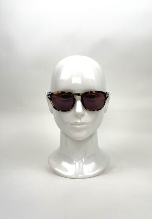 TOM FORD FT0931 AVERY TORTOISE RED LENS SUNGLASSES UNISEX - Image 5