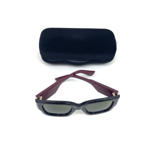 Sunglasses Gucci GG Logo GG1663S Havana Brown Women's - Image 15
