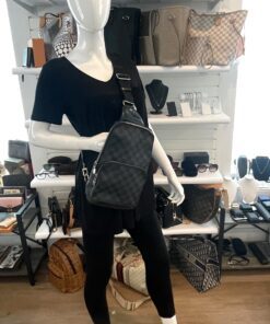 LOUIS VUITTON Damier Graphite Avenue Sling Bag 2