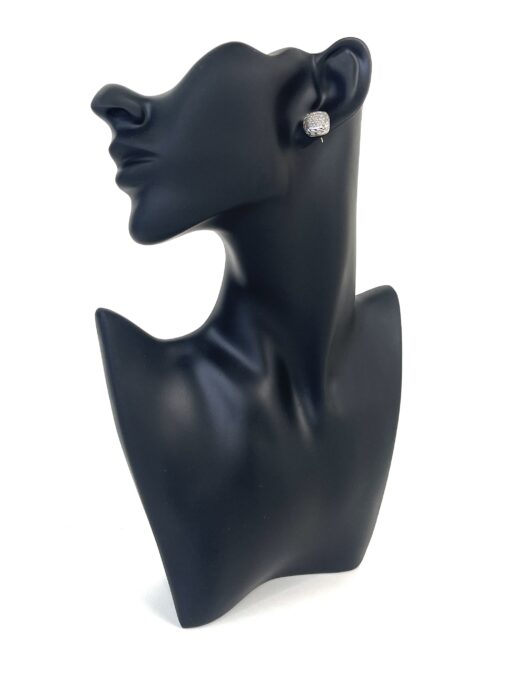 John Hardy Classic Natural Diamond and .925 Sterling Silver Post Earrings - Image 4