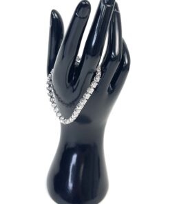 5 Carat Lab Grown Diamond 7″ Tennis Bracelet .925 Silver 2