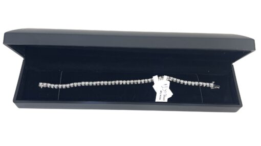 2 Carat Lab Grown Diamond 7" Tennis Bracelet .925 Silver - Image 5