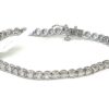 2 Carat Lab Grown Diamond 7" Tennis Bracelet .925 Silver