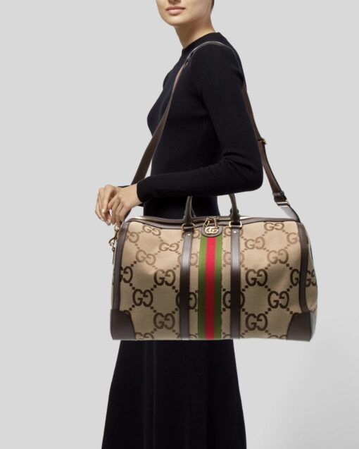 Gucci Jumbo GG Large Savoy Duffle Bag - Image 5