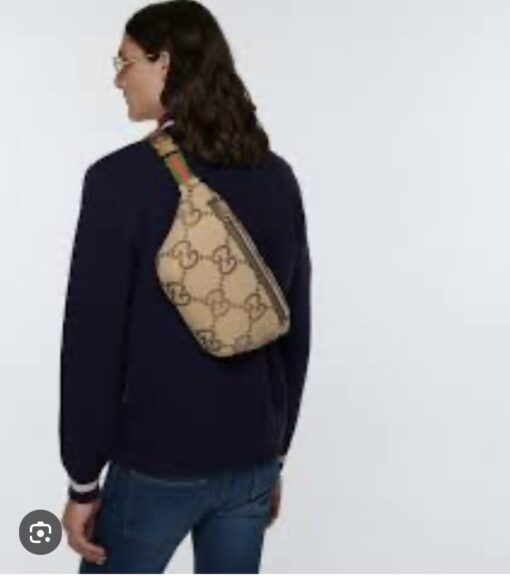 Gucci Jumbo G Monogram Large Belt Bag - Image 2