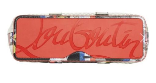 CHRISTIAN LOUBOUTIN  PVC Loubiballage East West Cabata Tote Clear Multicolor - Image 16