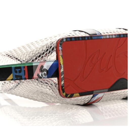 CHRISTIAN LOUBOUTIN  PVC Loubiballage East West Cabata Tote Clear Multicolor - Image 19