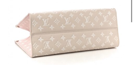 Louis Vuitton Empreinte Monogram Spring In The City Onthego MM Beige Pink Yellow - Image 18