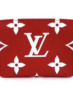 Louis Vuitton Monogram Giant Toiletry Pouch 26 Rouge