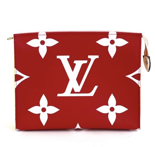 Louis Vuitton Monogram Giant Toiletry Pouch 26 Rouge