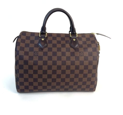 Louis Vuitton Speedy 30 Ebene Satchel