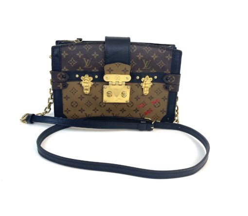 Louis Vuitton Reverse Monogram Trunks Clutch Crossbody