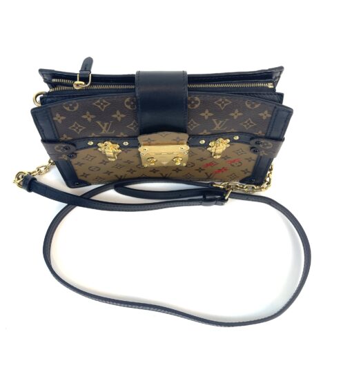 Louis Vuitton Reverse Monogram Trunks Clutch Crossbody - Image 23