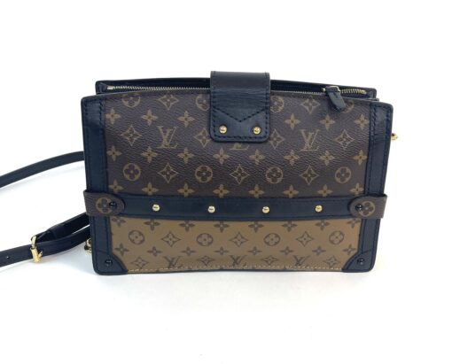 Louis Vuitton Reverse Monogram Trunks Clutch Crossbody - Image 4