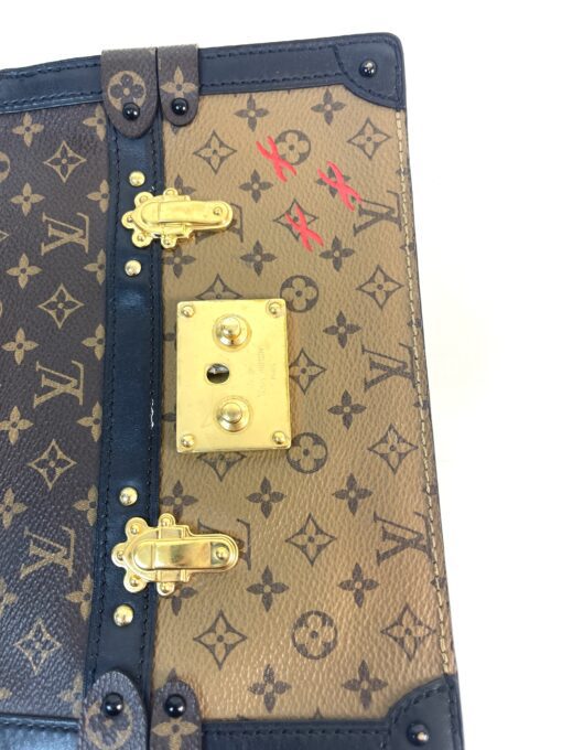 Louis Vuitton Reverse Monogram Trunks Clutch Crossbody - Image 15