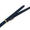 Detail of the leather strap and its buckle