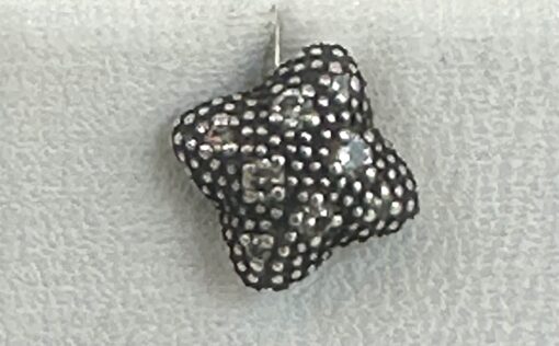 David Yurman Sterling Silver and .12 Natural Diamond Midnight Melange Quatrefoil Studs - Image 11