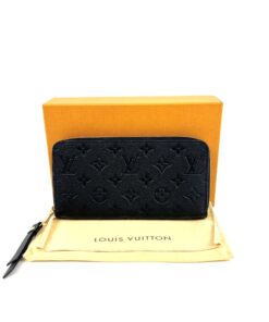 Louis Vuitton Black Empreinte Long Zippy Wallet 2