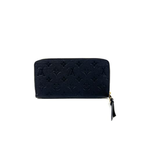 Louis Vuitton Black Empreinte Long Zippy Wallet - Image 3
