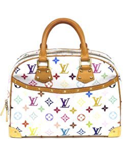 Louis Vuitton Monogram Multicolor Trouville White
