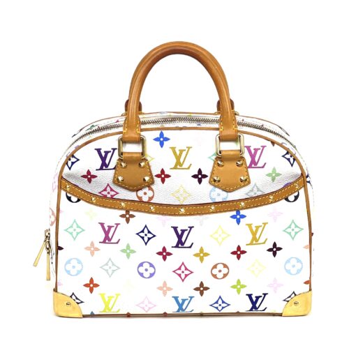 Louis Vuitton Monogram Multicolor Trouville White