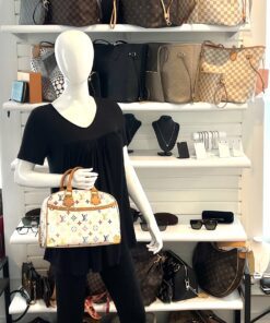Louis Vuitton Monogram Multicolor Trouville White 2