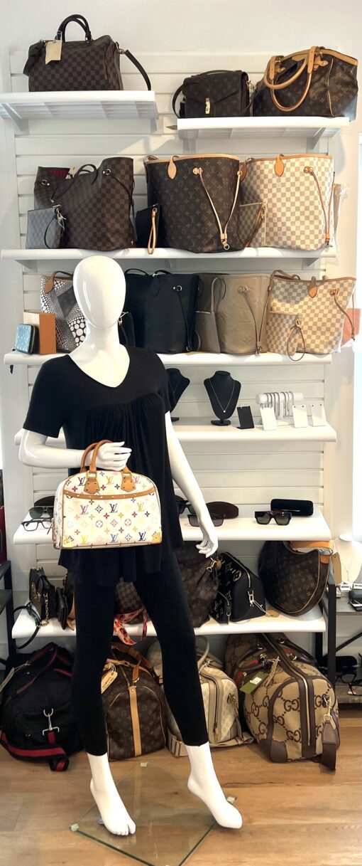Louis Vuitton Monogram Multicolor Trouville White - Image 2