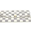 Wallet laid flat and seen from a low angle