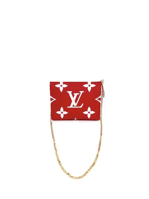 Louis Vuitton Monogram Giant Toiletry Pouch 26 Rouge - Image 8