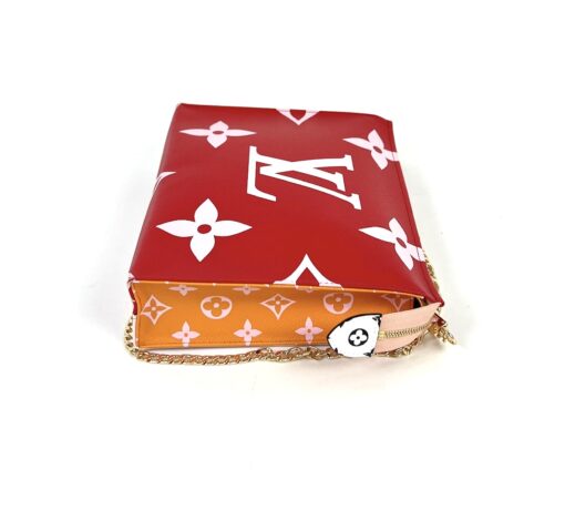 Louis Vuitton Monogram Giant Toiletry Pouch 26 Rouge - Image 19