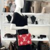 Louis Vuitton Monogram Giant Toiletry Pouch 26 Rouge 2