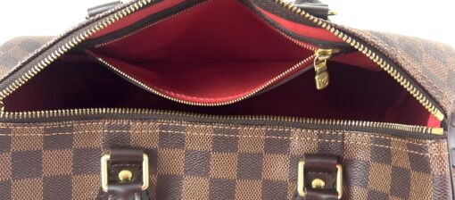Louis Vuitton Speedy 30 Ebene Satchel - Image 12