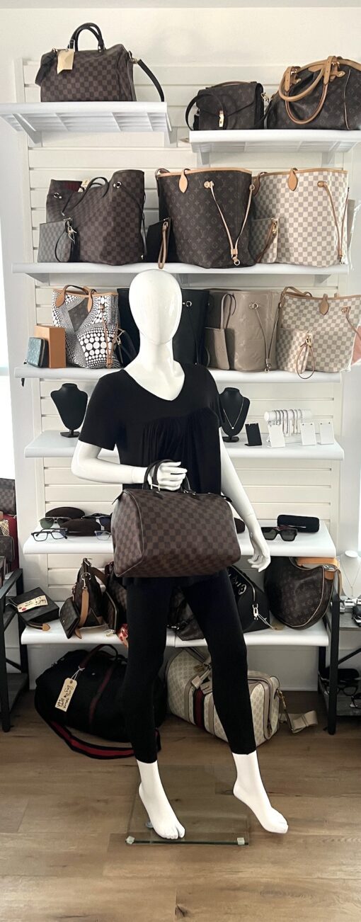 Louis Vuitton Speedy 30 Ebene Satchel - Image 2