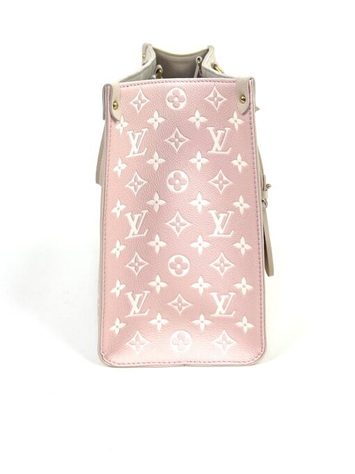 Louis Vuitton Empreinte Monogram Spring In The City Onthego MM Beige Pink Yellow - Image 9