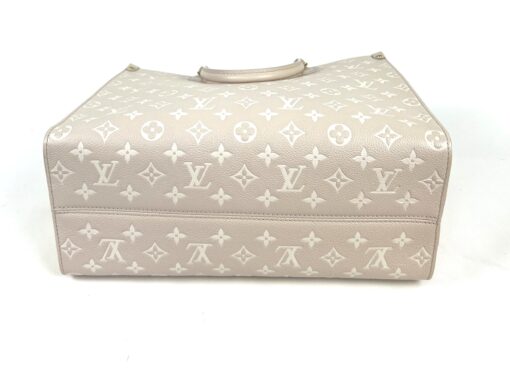Louis Vuitton Empreinte Monogram Spring In The City Onthego MM Beige Pink Yellow - Image 16