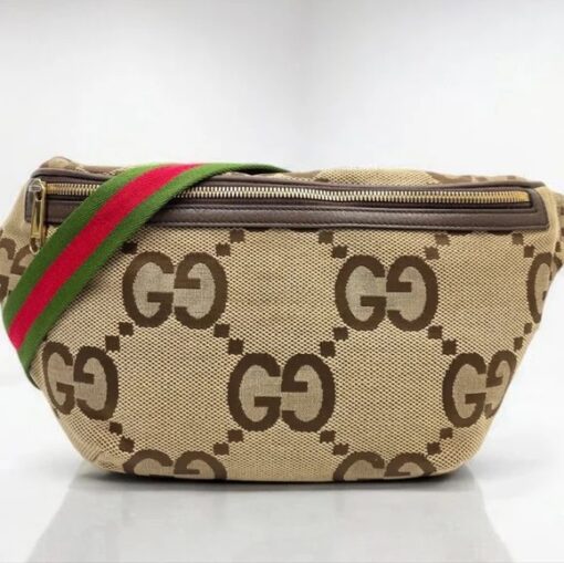 Gucci Jumbo G Monogram Large Belt Bag