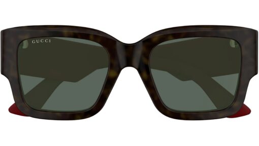 Sunglasses Gucci GG Logo GG1663S Havana Brown Women's - Image 8